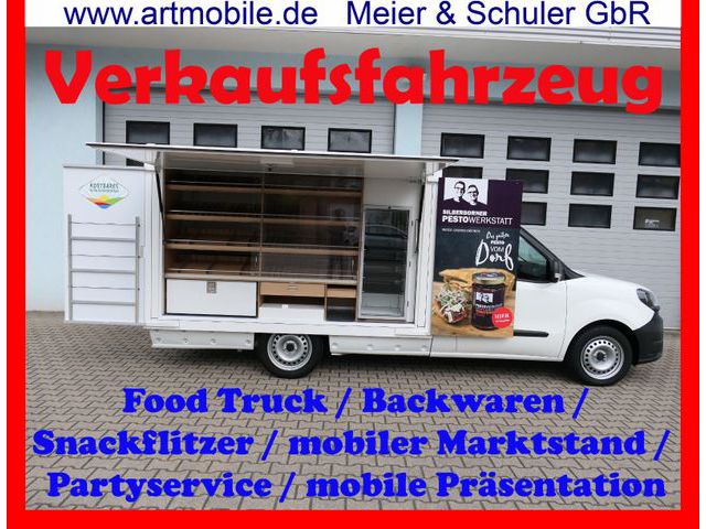 Fiat Doblo FoodTruck/Verkaufsfahrzeug/mob. Messestand - główne zdjęcie