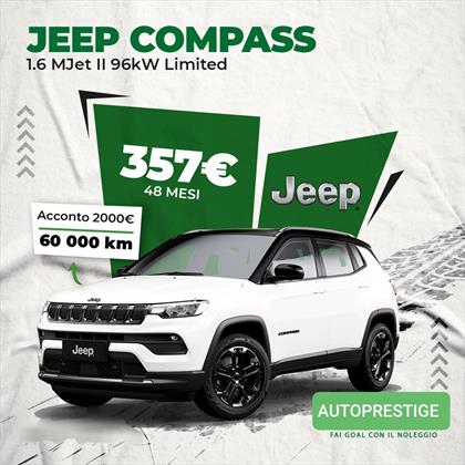 Jeep Compass 1.6 Multijet II 2WD Business, Anno 2019, KM 125500 - główne zdjęcie